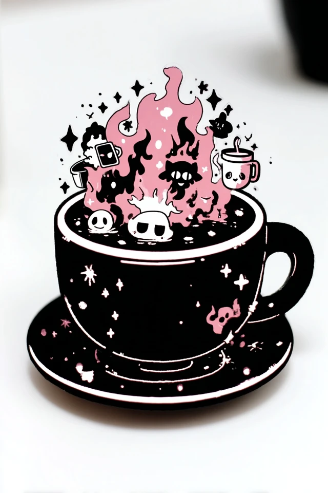 Neon Goth Chibi - Image 4