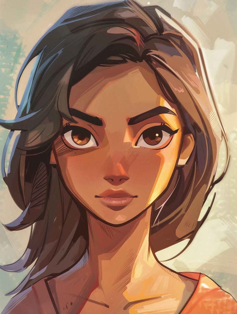 Stylized Digital Character Portrait Studies - Image 3