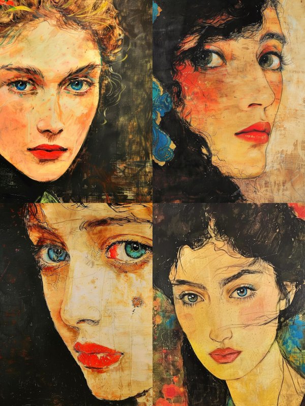 Ethereal Portraits in Oil Paint