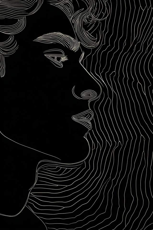 Linear Soul Silhouette - Image 1
