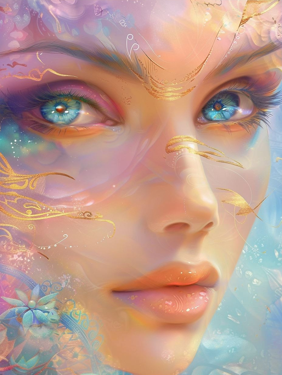 Ethereal Blooms: A Floral Dreamscape - Image 3