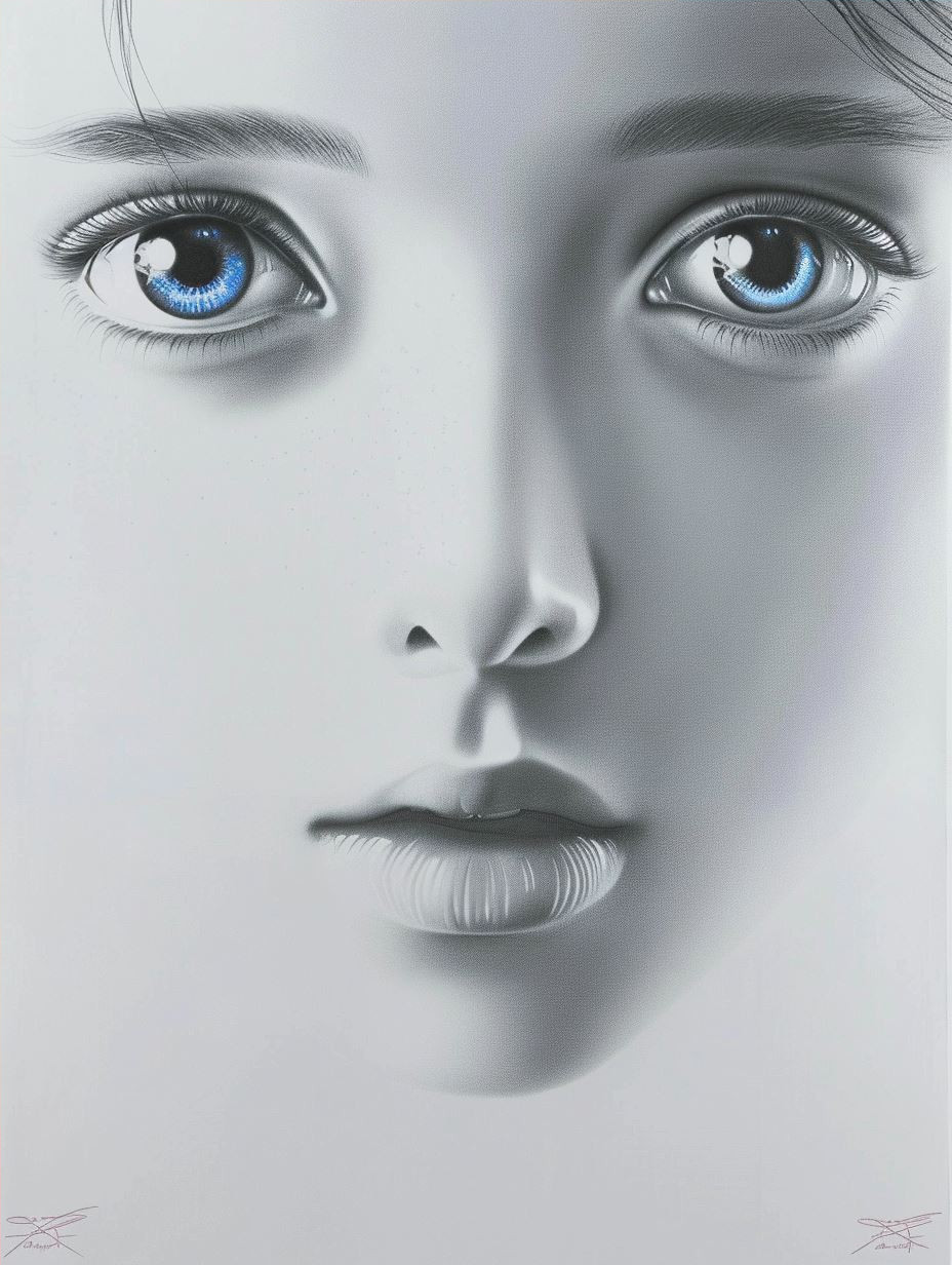 Ethereal Gaze of Digital Souls - Image 4