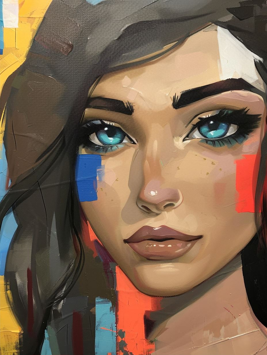 Digital Portrait Evolution Study - Image 2