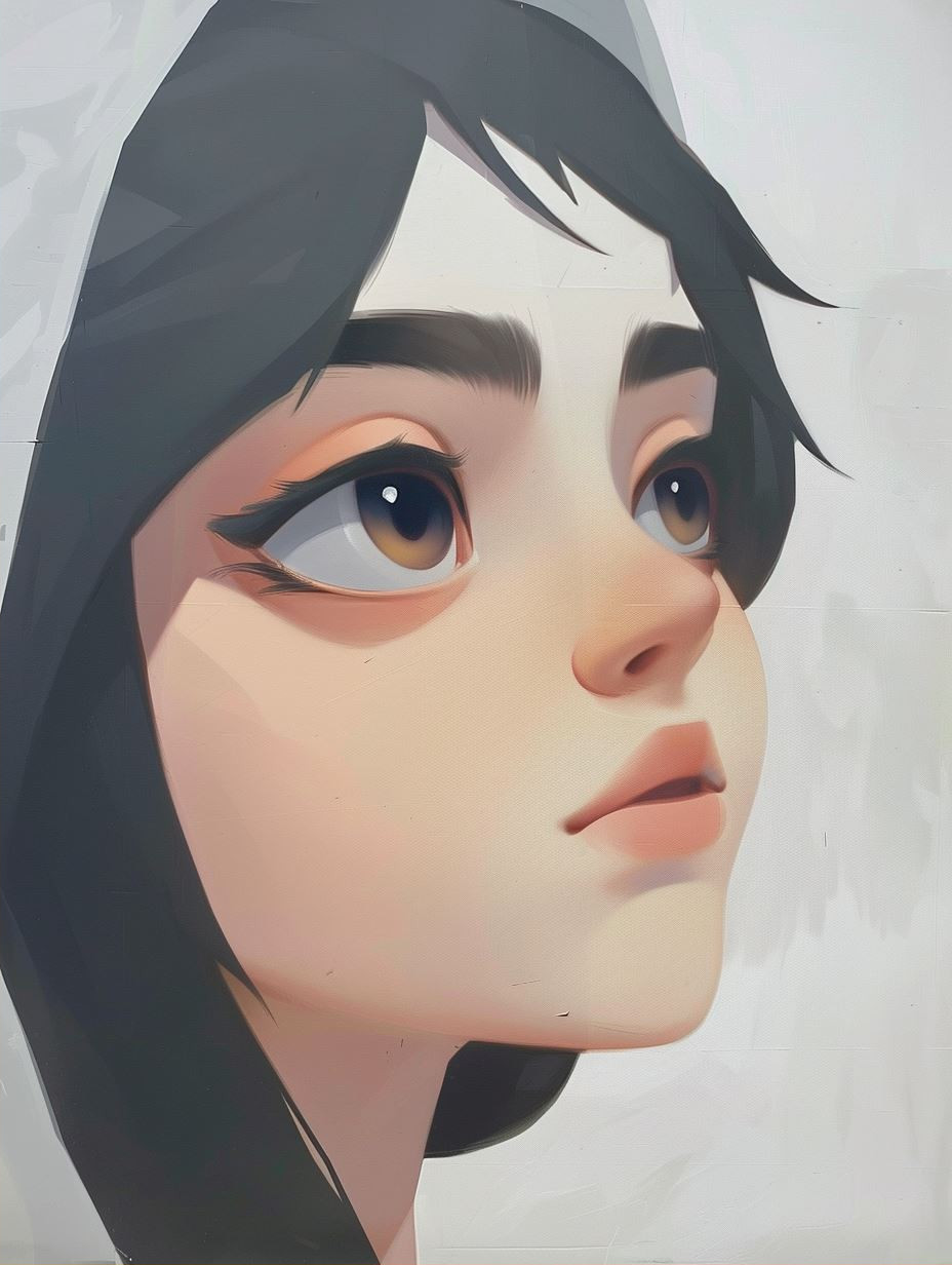 Whispers of the Soul: Digital Portraits - Image 2