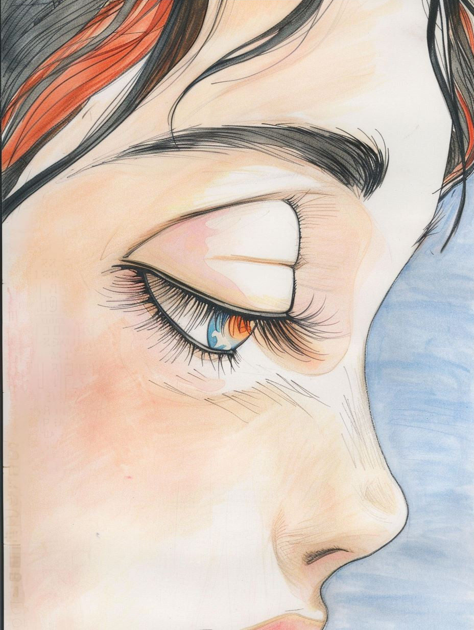 Ethereal Manga Portrait Studies - Image 3