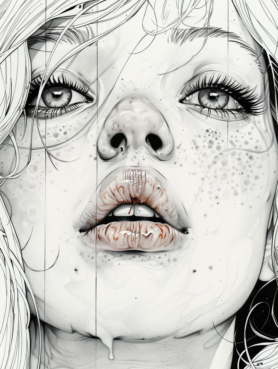 Ethereal Ink: Four Faces of Emotion - Image 3