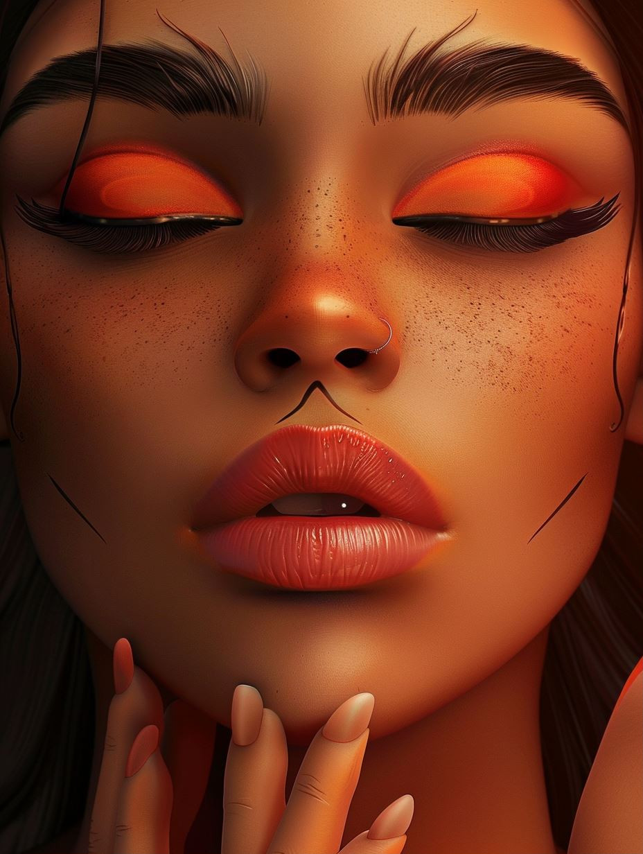 Golden Hour Ethereal Beauty - Image 1
