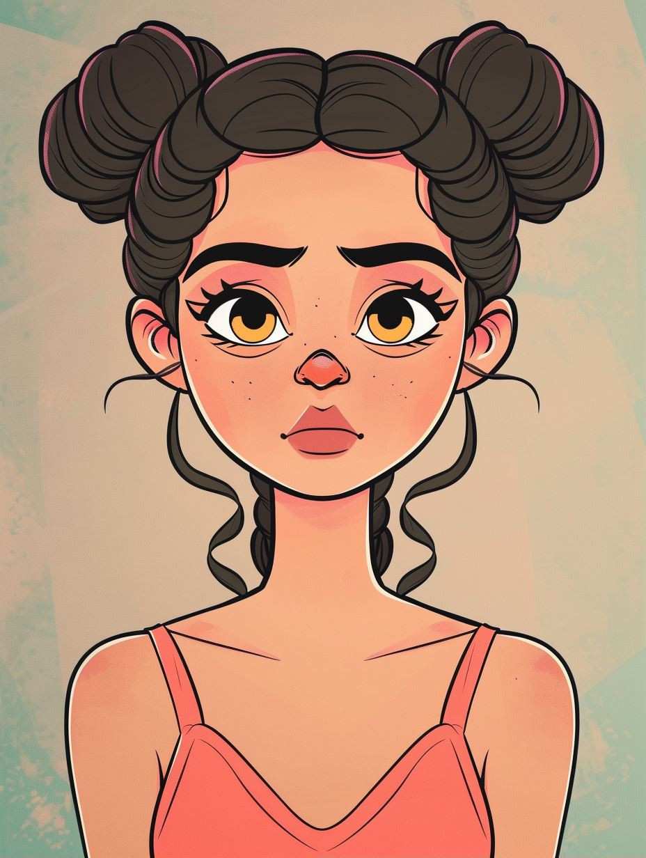 Stylized Modern Character Portrait Study - Image 1