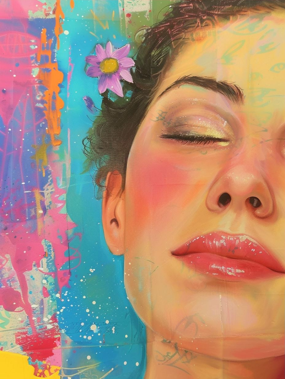 Prismatic Portrait of Vivid Emotion - Image 3