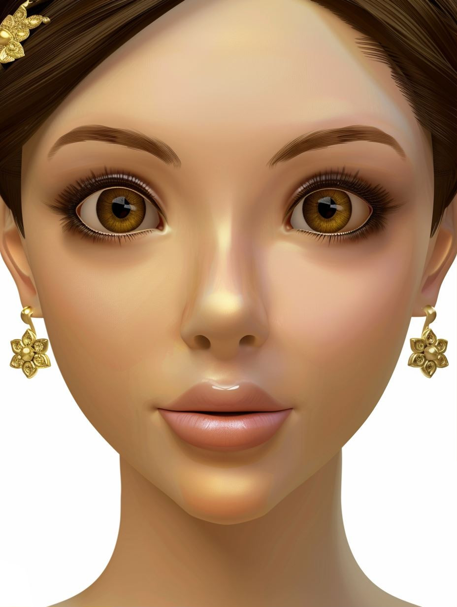 Golden Glow Portrait - Image 1