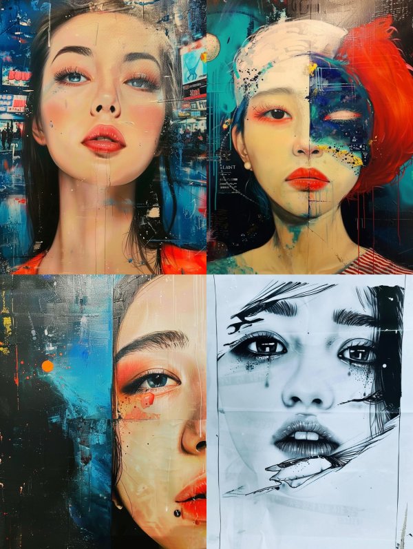 Ethereal Portraits of Modern Melancholy