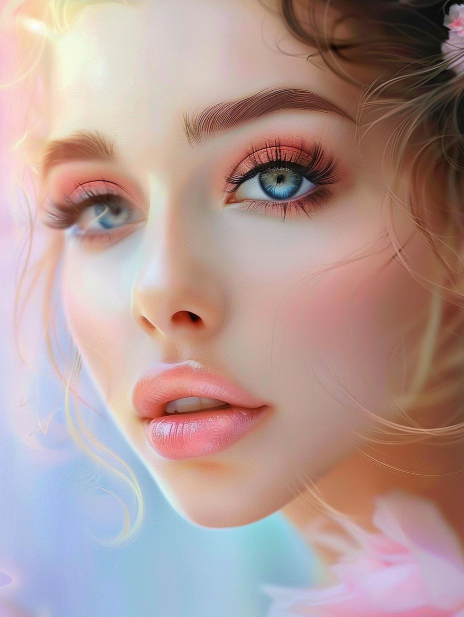 Ethereal Glow of Lunar Beauty - Image 3