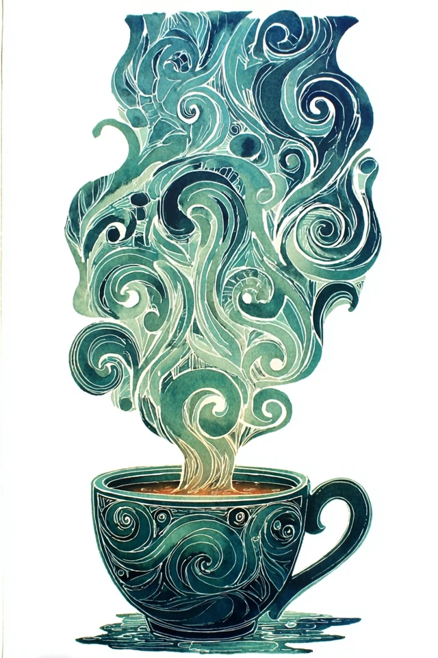 Azure Dream Spirals - Image 4