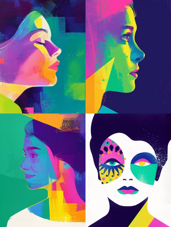 Prismatic Visions of the Feminine
