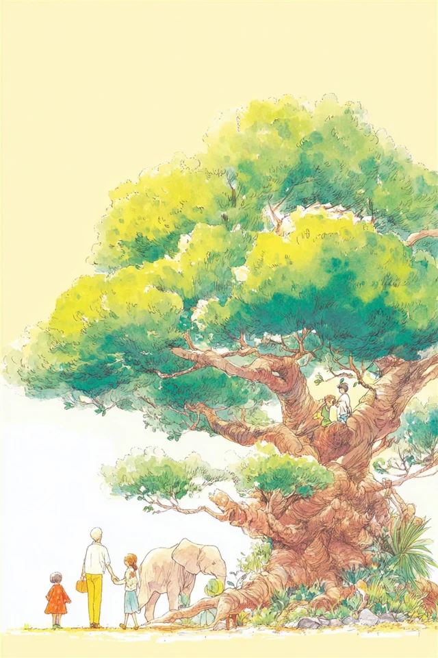 Sunlit Watercolor Youth - Image 5