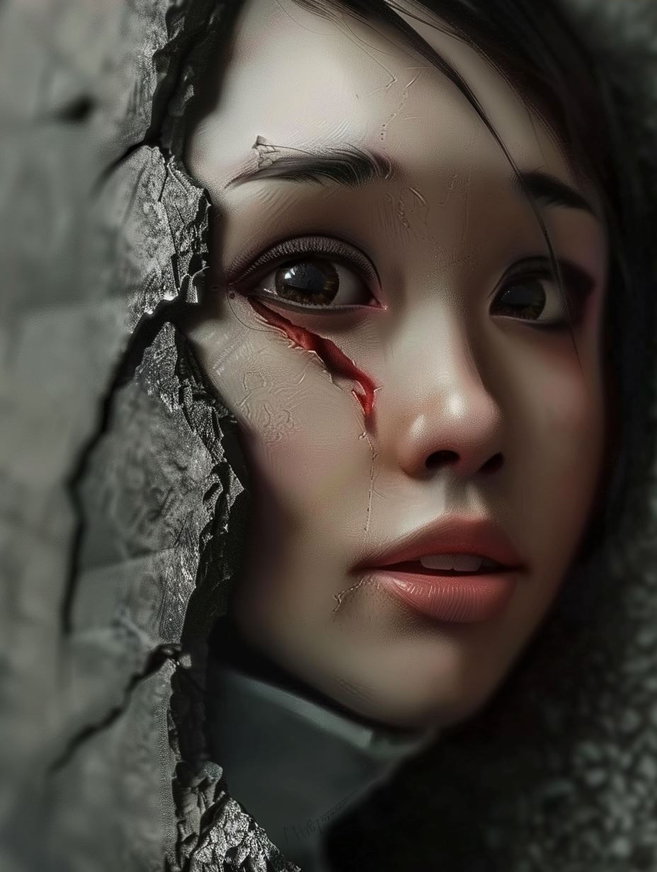 Melancholy Gaze of Digital Sorrow - Image 4