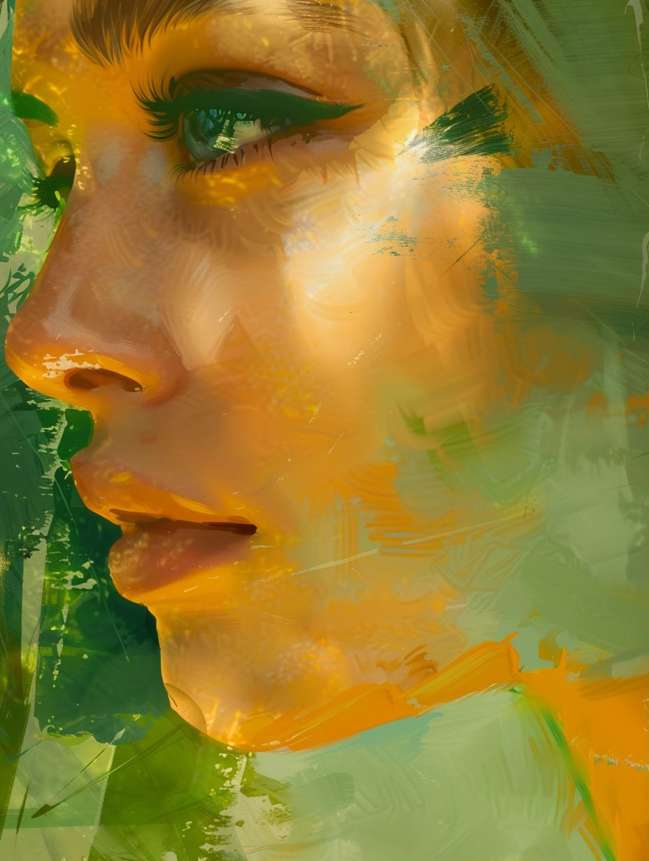 Ethereal Golden Nature Portraits - Image 1