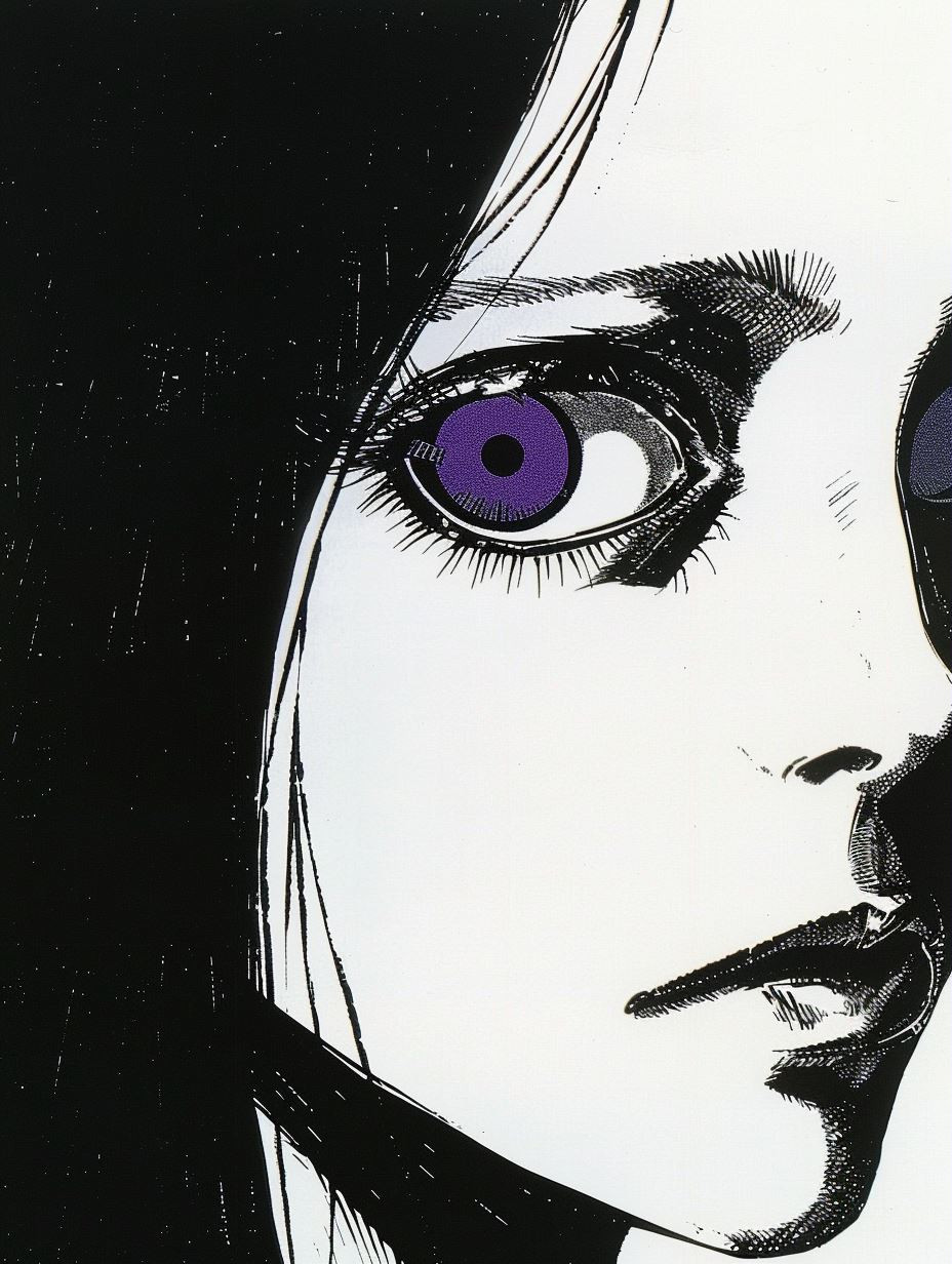 Noir Manga Violet Gaze