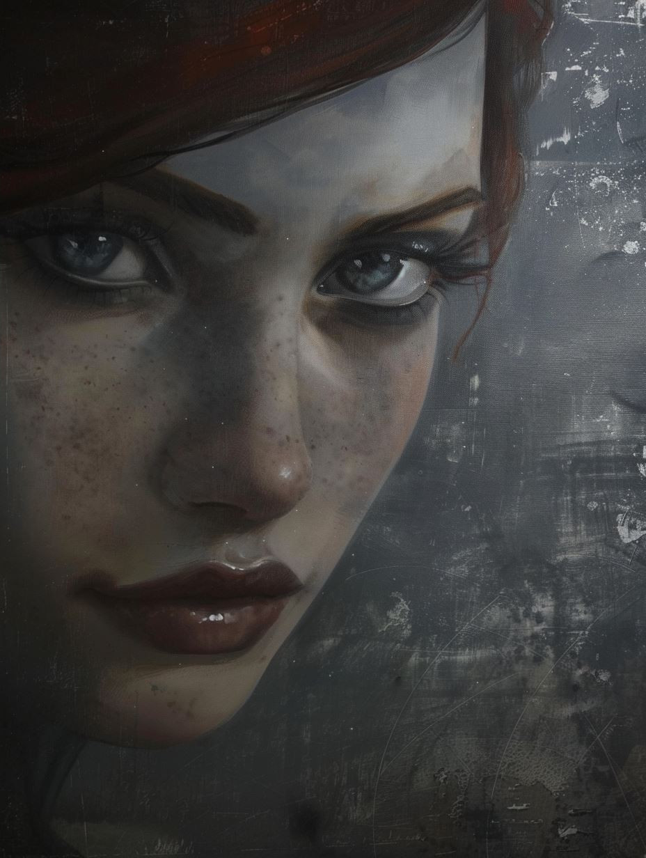 Shadows of Resilience: Digital Portrait Studies - Image 2
