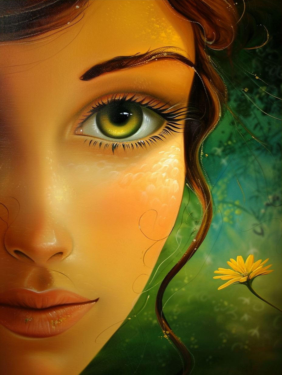 Golden Glow Ethereal Portraits - Image 3