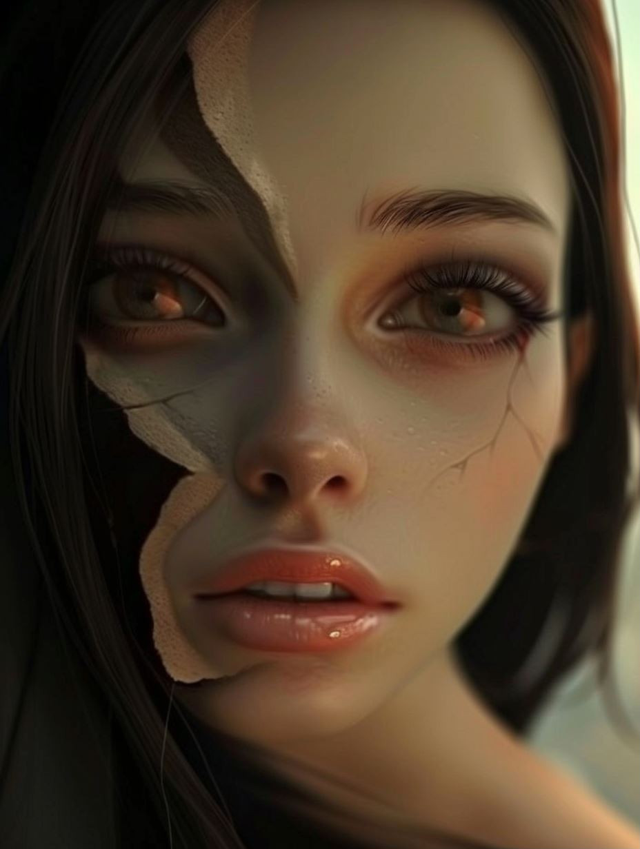 Fragmented Beauty Porcelain Soul - Image 1