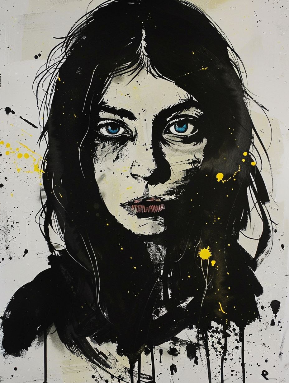 Melancholy in Ink and Gold - Image 2