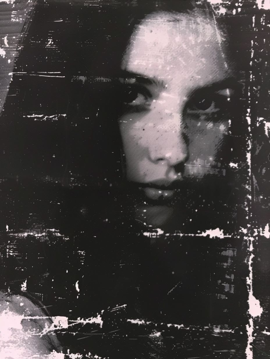 Haunting Shadows of Noir Portraits - Image 4