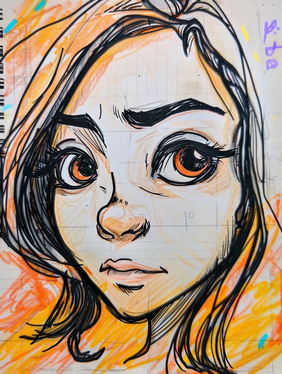 Abstract Urban Expressionist Portrait - Image 3