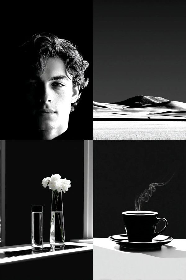 Monochrome Moments of Stillness