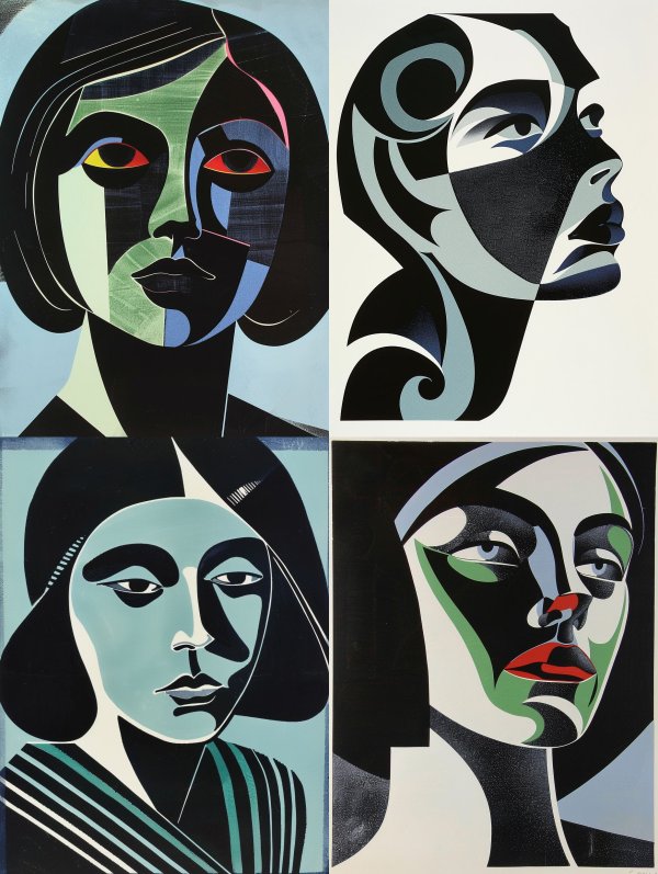 Geometric Visions of the Feminine