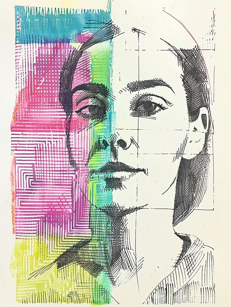 Grid Fragment Portrait - Image 4