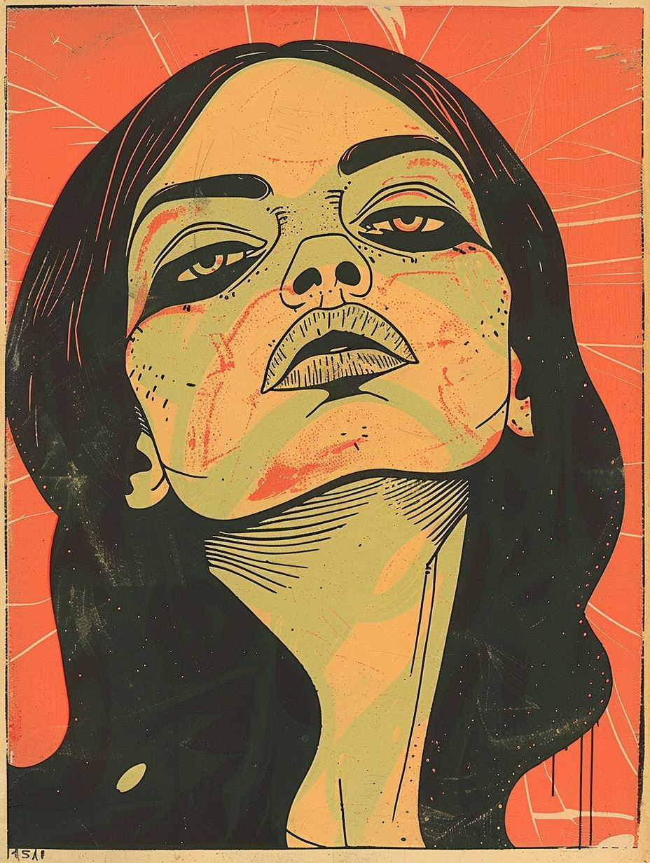 Retro Pop Art Portrait - Image 4
