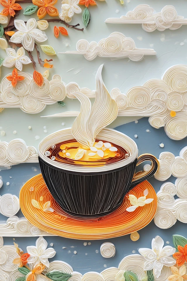 Paper Art Dreams: A Floral Journey - Image 4