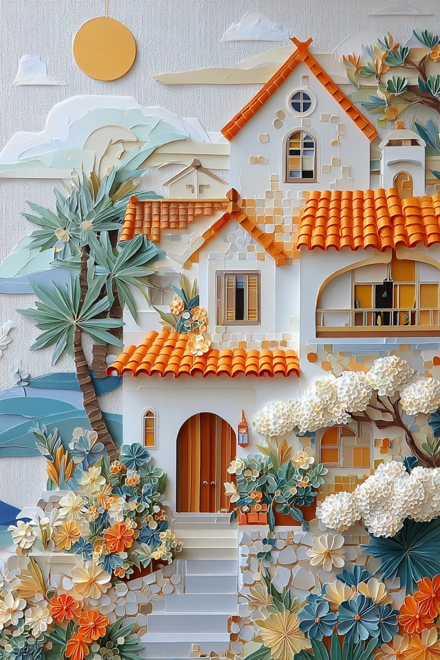 Paper Art Dreams: A Floral Journey - Image 6
