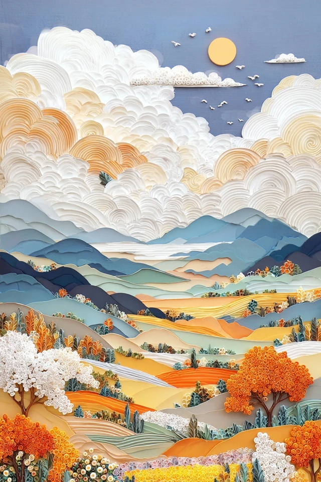 Paper Art Dreams: A Floral Journey - Image 2