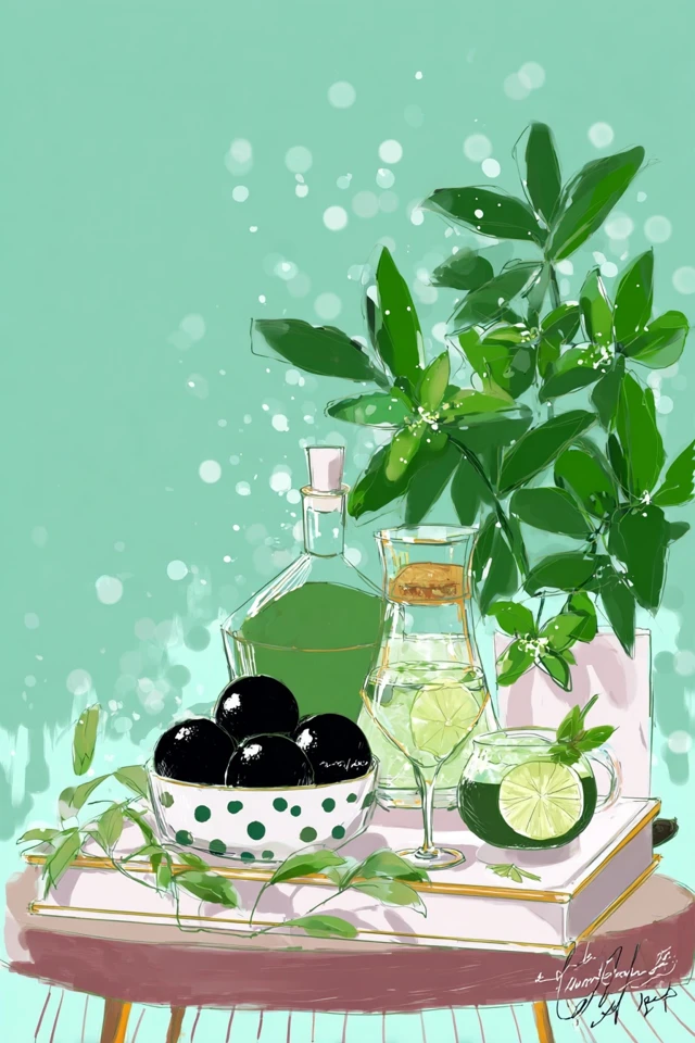 Emerald Dreams: A Green Aesthetic Collection - Image 3