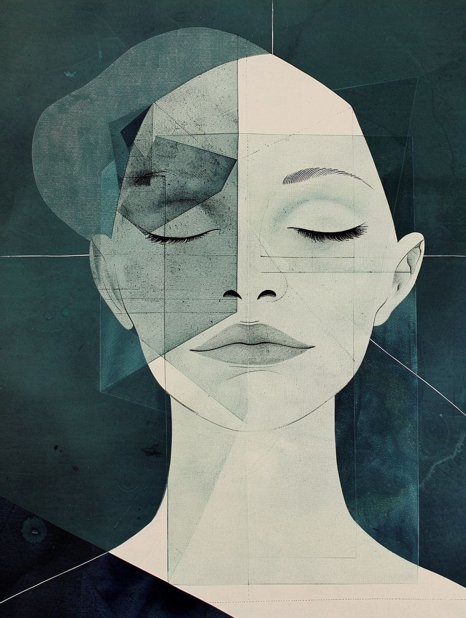 Geometric Visions of Feminine Grace - Image 3