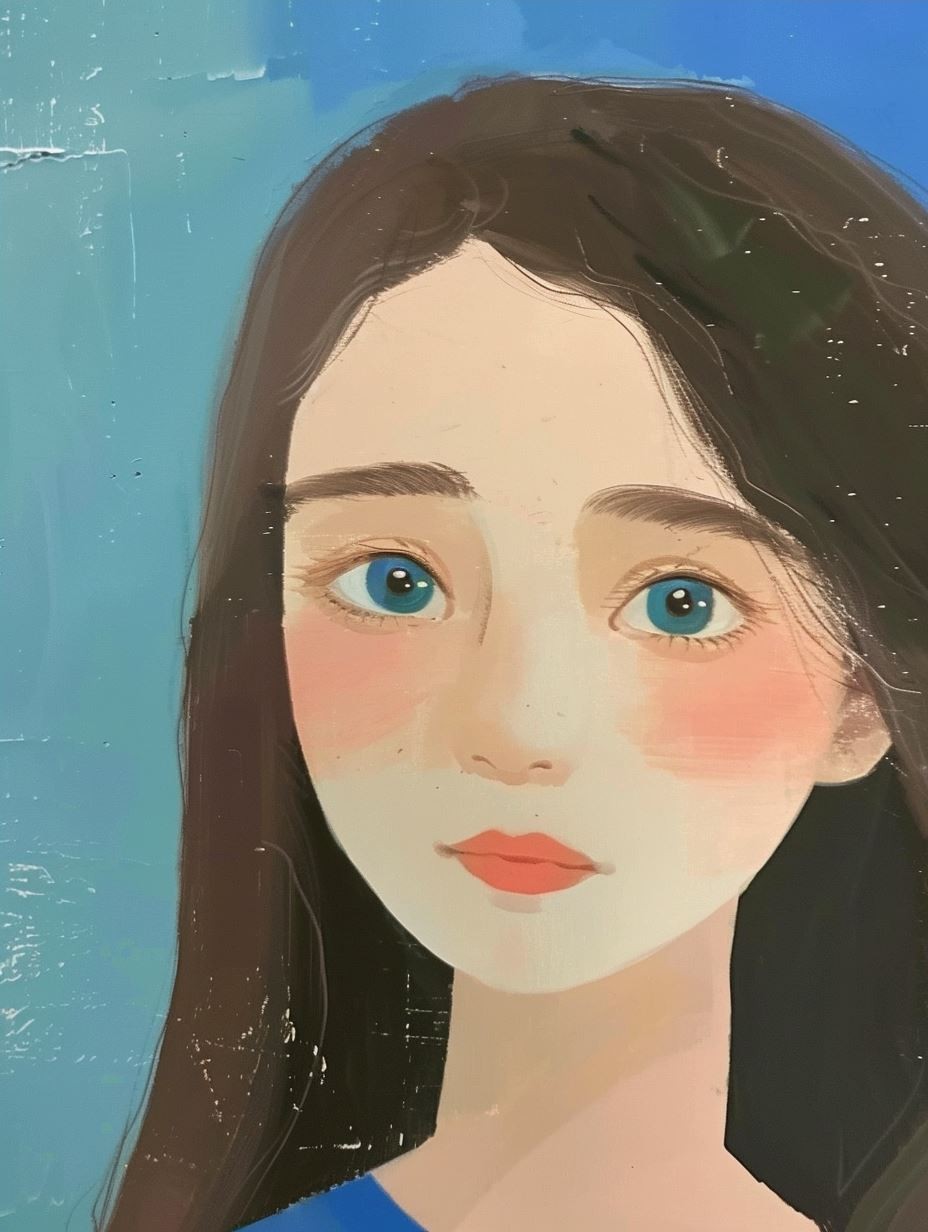Celestial Dreamy Portrait Art - Image 4