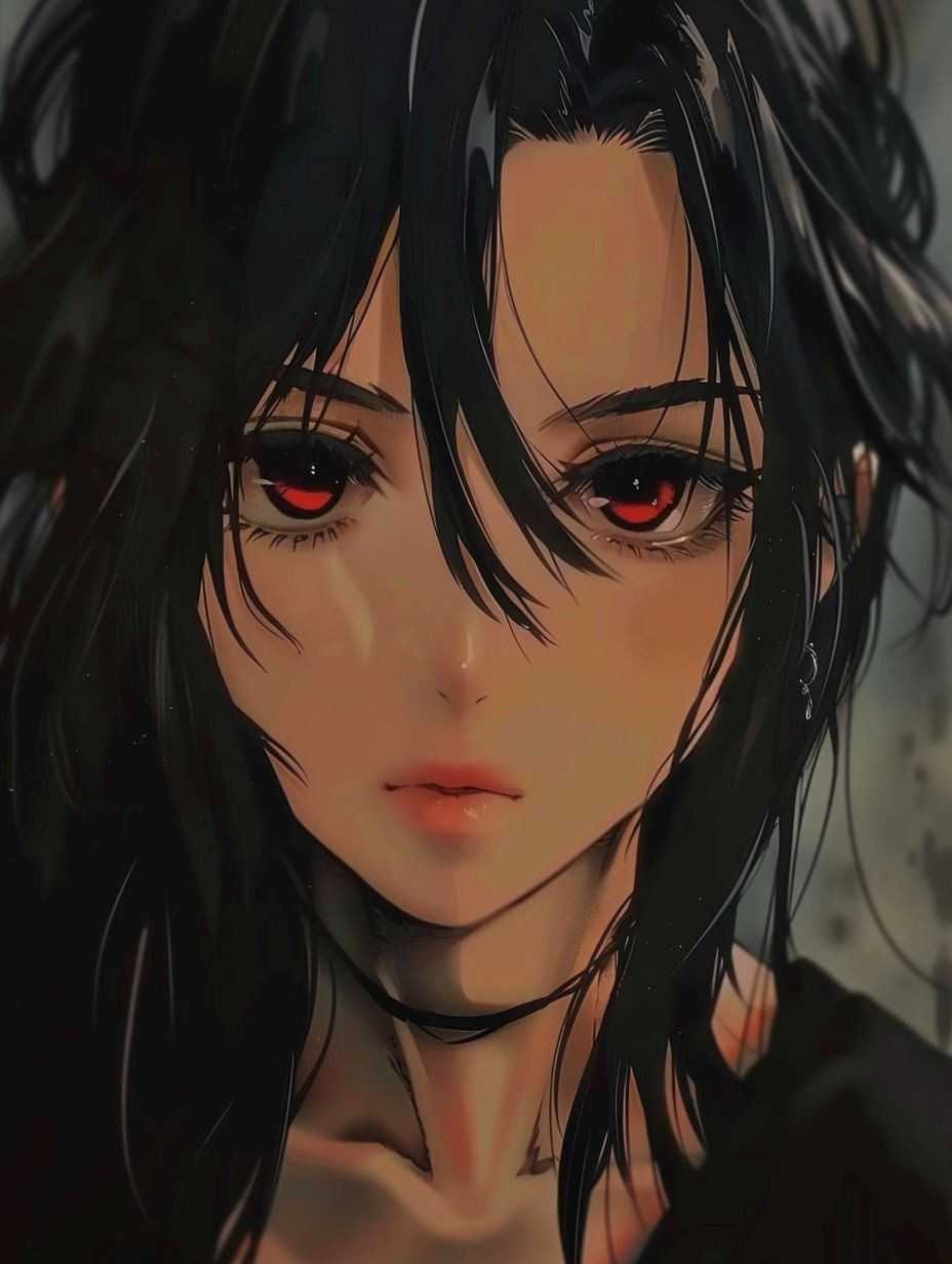 Dark Gaze: Anime Portrait Collection - Image 1