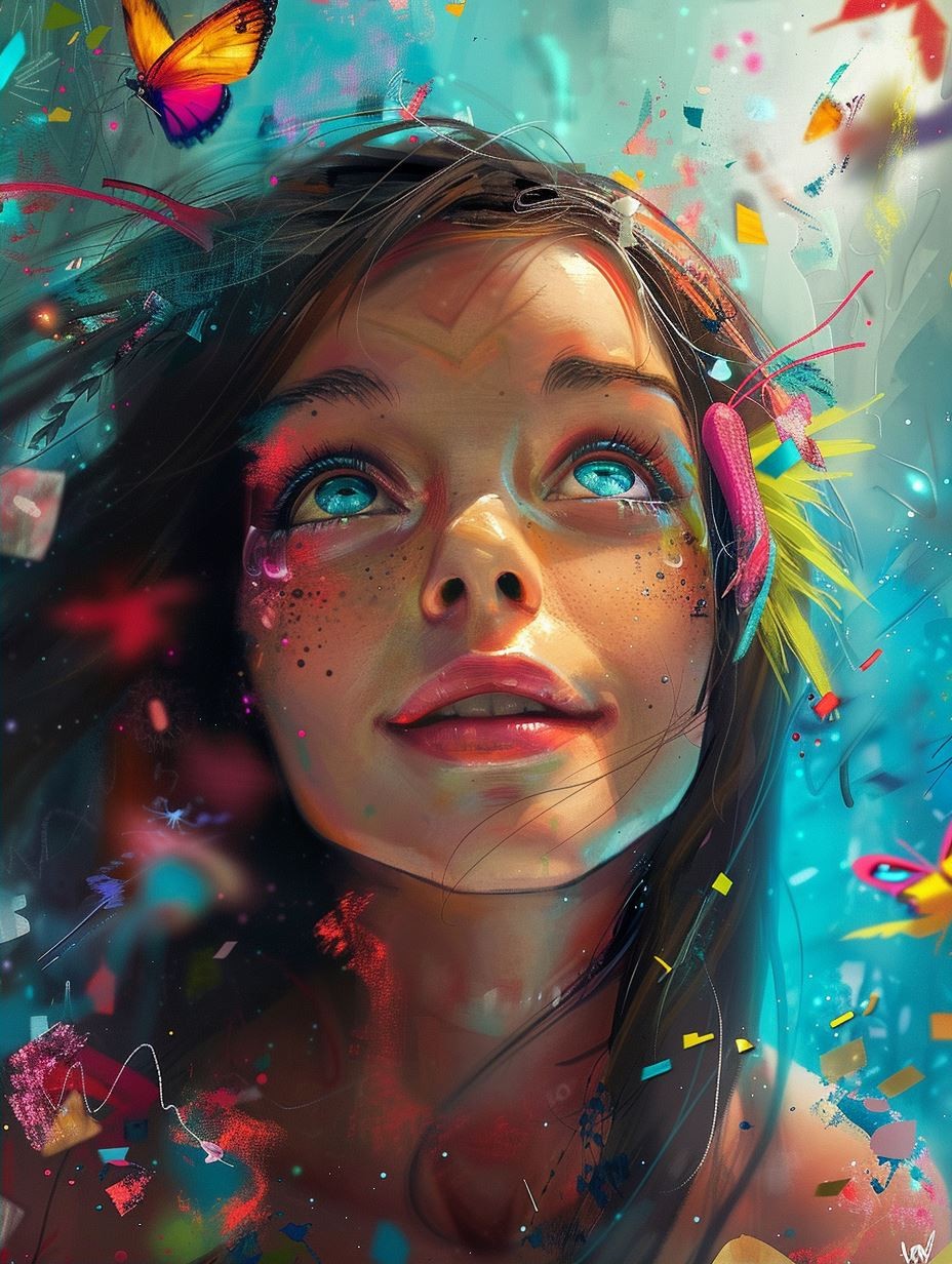 Vibrant Spectrum of Dreaming Eyes - Image 2