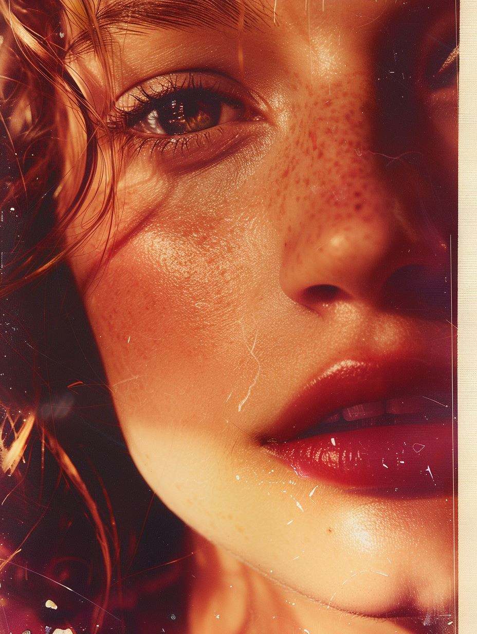 Vintage Crimson Glow - Image 4