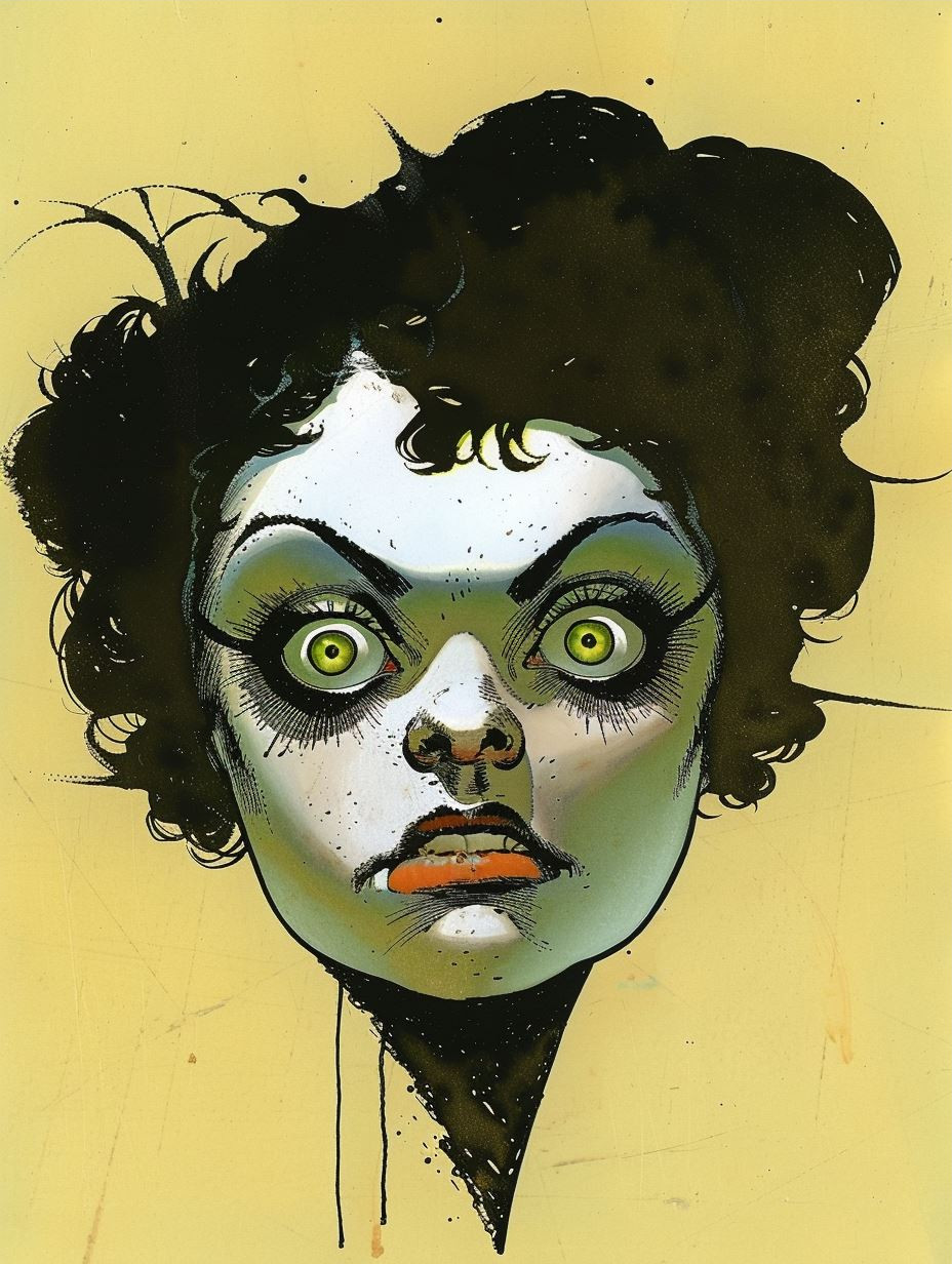 Golden Hour Ink Portrait - Image 3