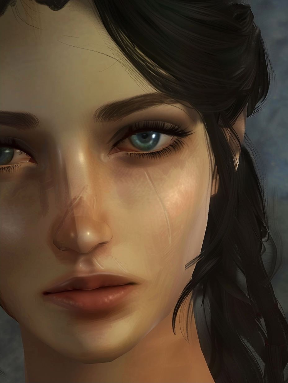 Mystic Gaze Portrait - Image 2