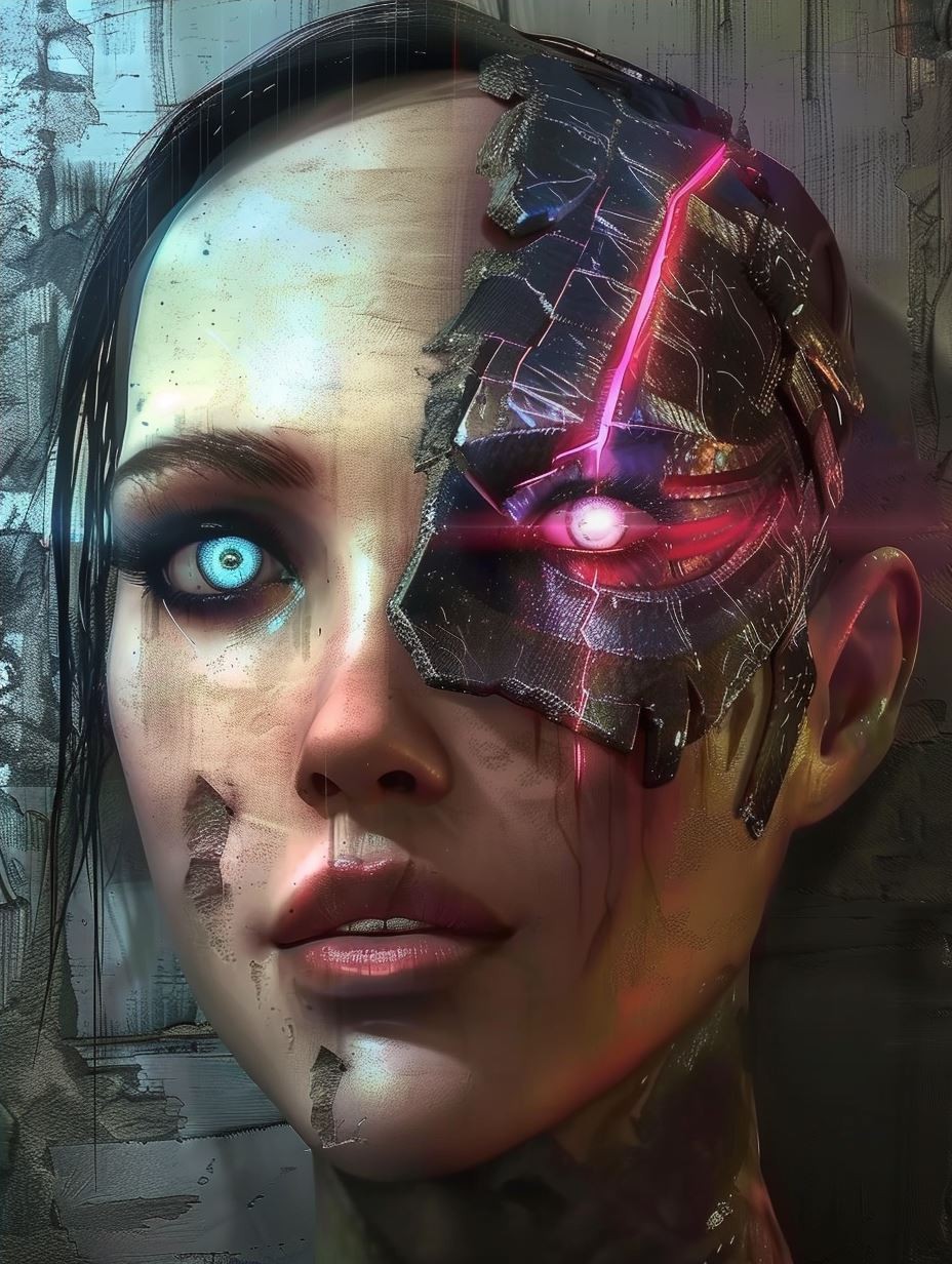 Shattered Android Neon Soul - Image 4