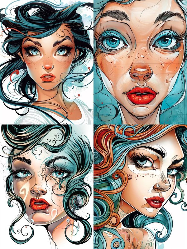 Whimsical Azure Visions