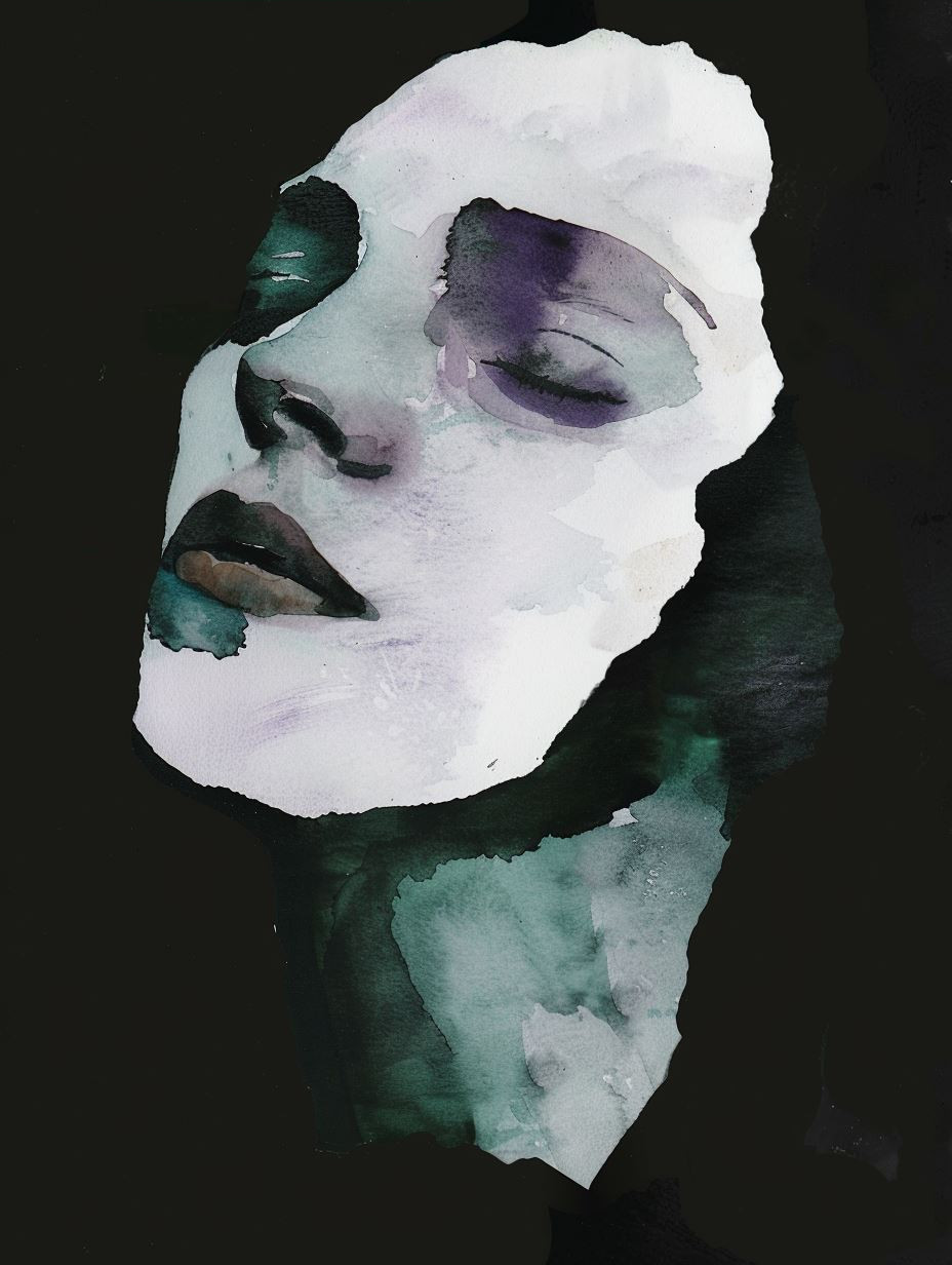 Ethereal Watercolor Dream Portraits - Image 4