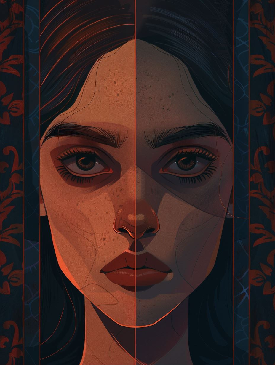 Floral Echoes of Silent Thought - Image 2