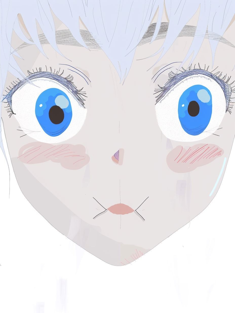 Melancholy Blue Dream Portrait - Image 4