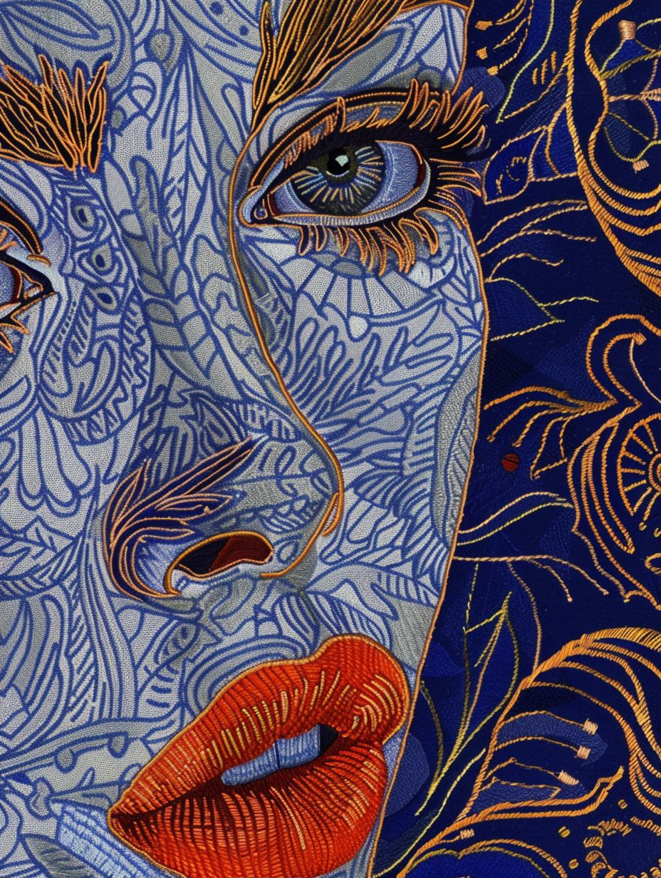 Azure Dreams and Crimson Lips - Image 2