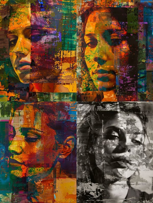 Fragmented Soul in Four Dimensions